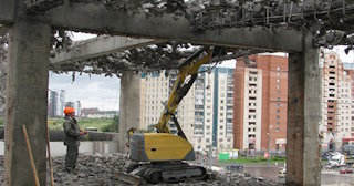 Демонтаж перекрытий в Солнечногорске - цены от 1043 руб. - Сварной-Слн